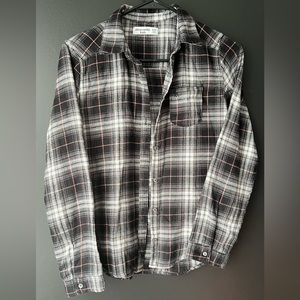Abercrombie kids flannel shirt